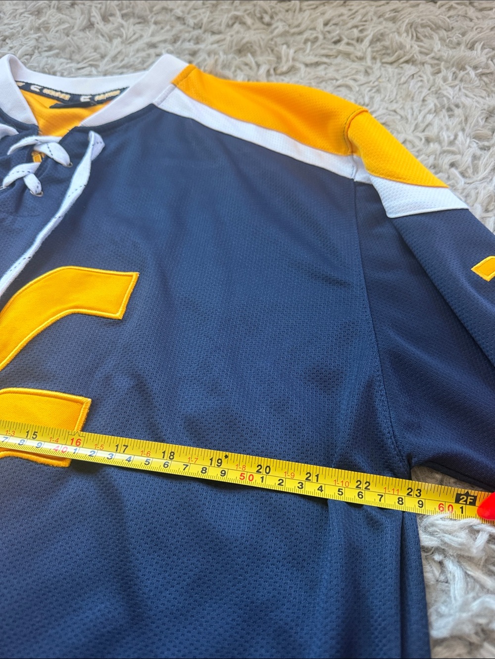 West Virginia University Hockey Jersey - Picture 4 of 5
